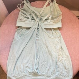 Lululemon Mint Green Strappy Athletic Top